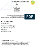 Student Result Management System