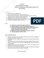 Elektronika Industri Soal PTS