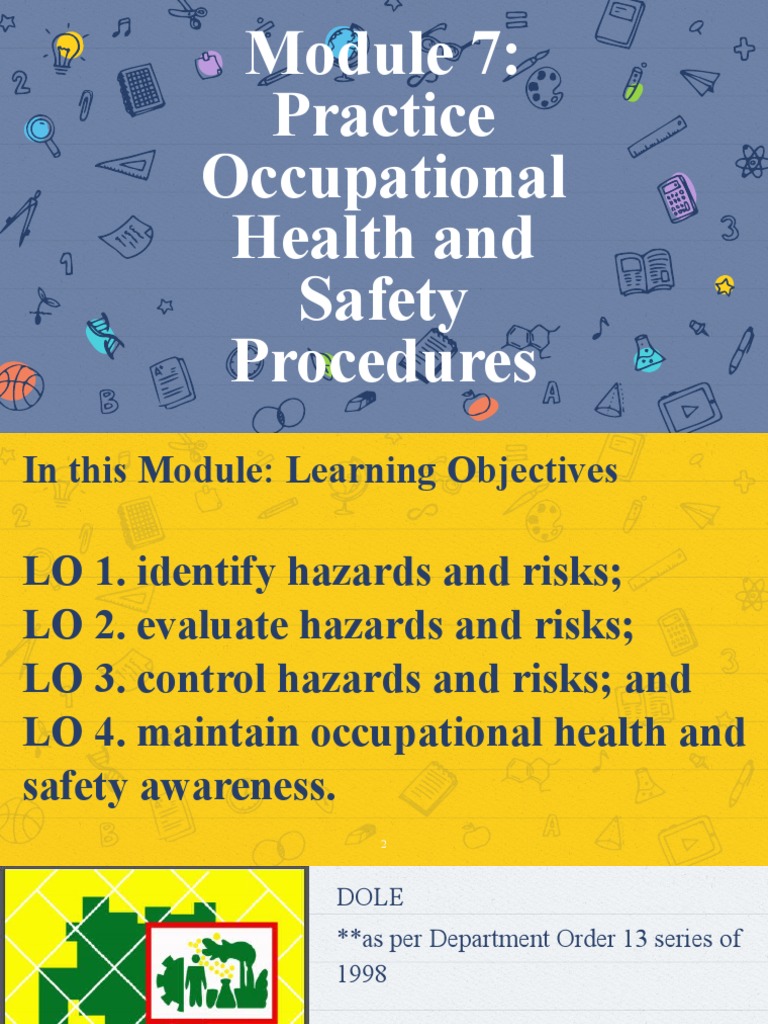 Module 7 Heirarchy of Controls PDF Personal Protective Equipment