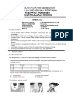 Soal Pas Ipa Kelas 7 2019 2020