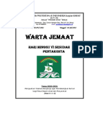 Format PDF WARTA JEMAAT Minggu 04 Juli 2021)