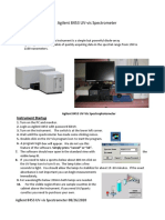 Agilent 8453 UV-Vis Spectrophotometer Guide