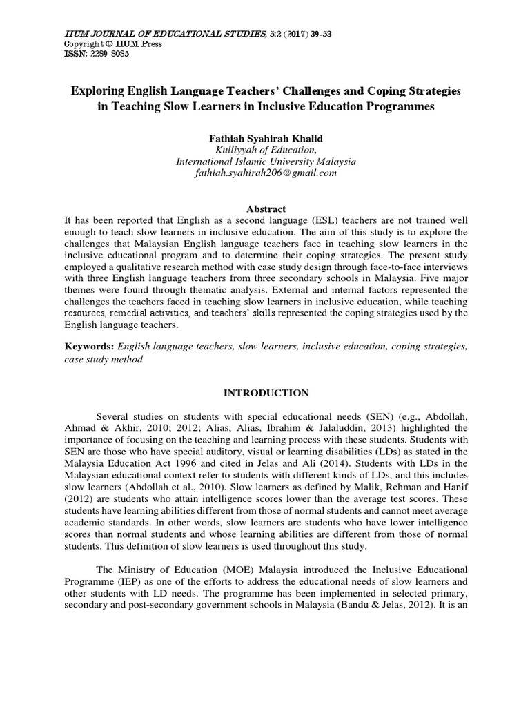 Exploring English Language Teachers' Challenges and Coping Strategies ...