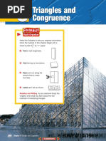 Triangles and Congruence Chapter With Qtns