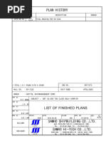 List of Finished Plans