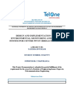 Design and Implementation of An Environmental Monitoring and Control System For Centre Pivot Irrigation System