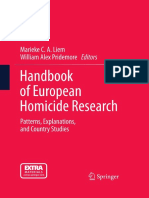 Handbook of European Homicide Research - Liem & Pridemore (2012)