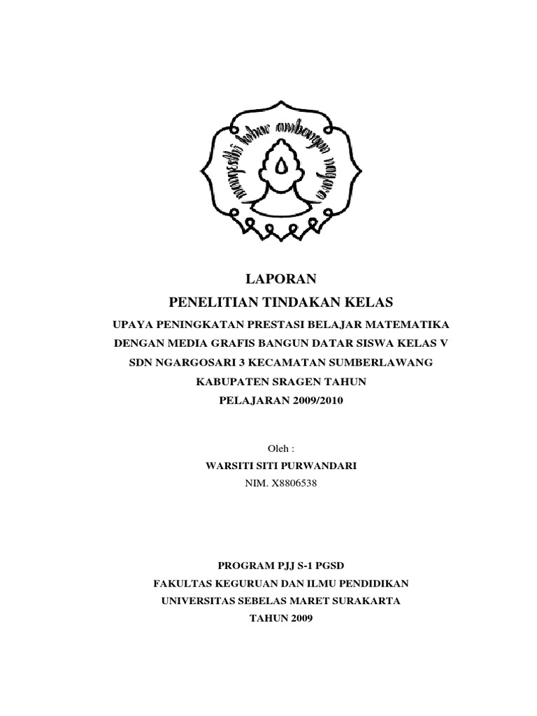 Contoh Laporan Penelitian | PDF