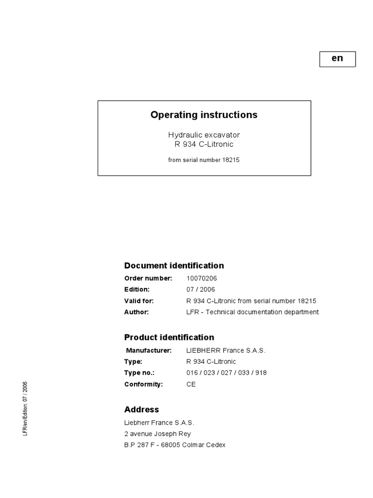 Liebherr intelligence overview