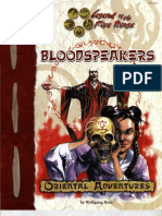 2101 Oriental Adventures - Bloodspeakers