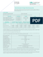 Key Fact Sheet (HBL CreditCard) - Jan 2019