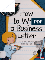 How To Write A Business Letter Englishare