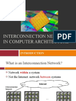 Interconnection Networks in Computer Architecture