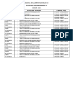 Jadwal Belajar Siswa Kelas Vi