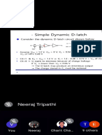 Neeraj Tripathi: Simple Dynamic D-Latch