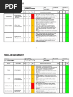 Bricklaying Risk Assessment Guide | PDF | Personal Protective Equipment ...