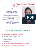 Emergence of Bangladesh Lecture 1