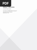 Netsure™ 5100 Series: - 48 VDC Power System User Manual (Um582137200), Revision F