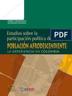 Estudios Pp Afrodescendientes Colombia 2007