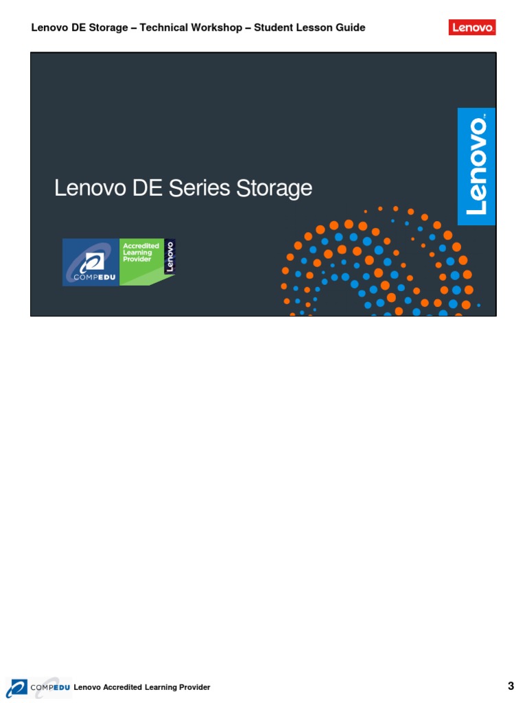 Lenovo de StudentGuide | PDF | Solid State Drive | Hard Disk Drive