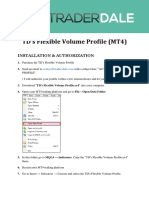 TD's Flexible Volume Profile (MT4) : Installation & Authorization