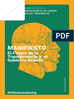 Es Futuro Manifiesto Gobierno Transparencia