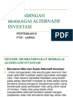 kuliah-06 METODE HITUNG INVESTASI