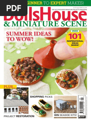 Dolls House & Miniature Scene – August 2018