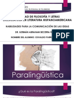 Exposición Paralingüística.