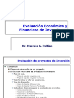 Evaluacion Financiera de Proyectos