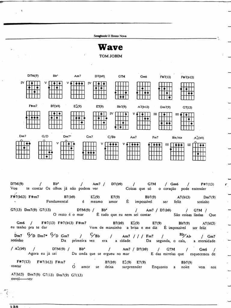Wave - Bossa - Nova - Songbook - 3 - Almir - Chediak | PDF