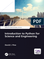 [David J. Pine] Introduction to Python for Science