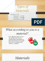 Types of Materials (Final)