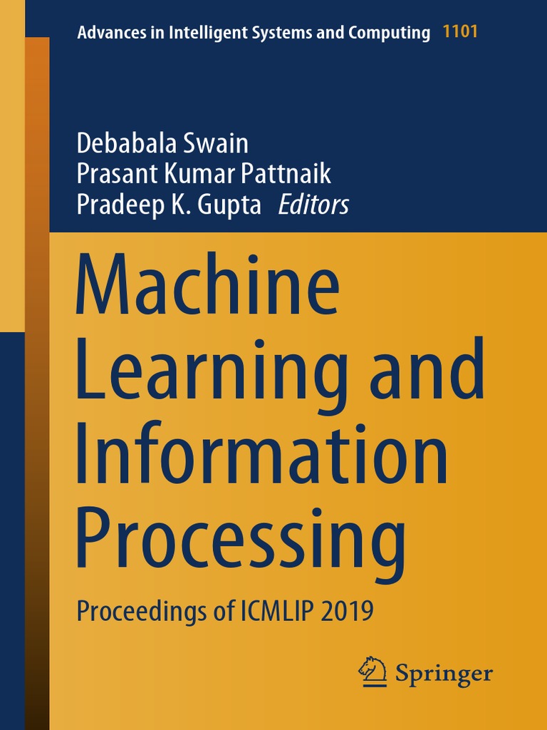 Debabala Swain Machine Learning and Information 2020 | PDF | Artificial ...