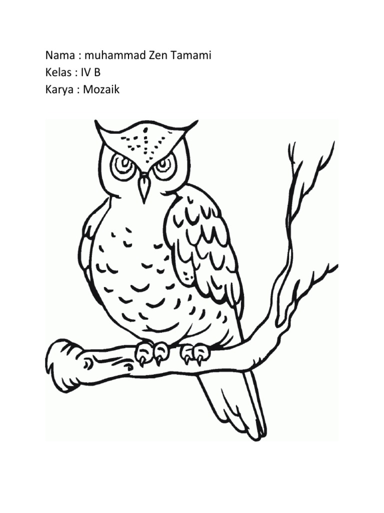 85 Gambar Burung Hitam Putih Untuk Mozaik Gratis Terbaru