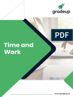 Gradeup's guide to time and work problems