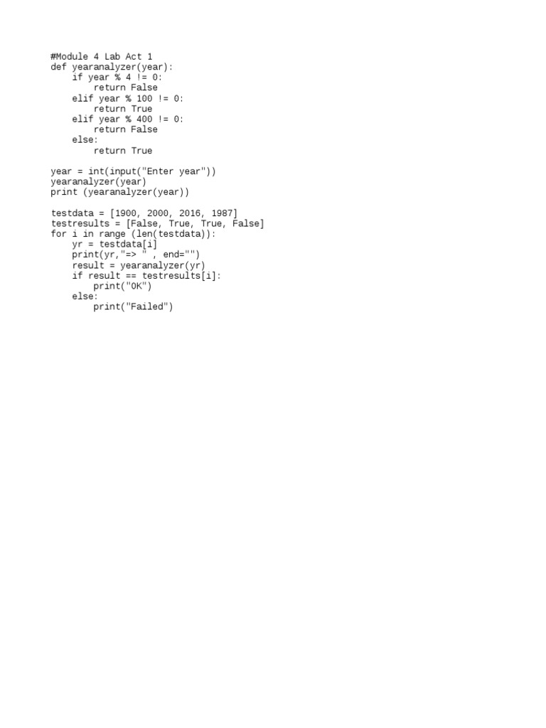 Python Activity | PDF | Career & Growth | Computers