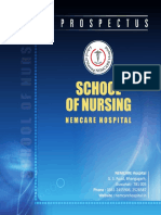 Nursing School Pospectus 2016