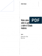 01 Gramsci - Notas Sobre Maquiavelo, Sobre La Política y Sobre El Estado Moderno