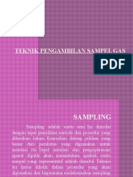 Teknik Pengambilan Sampel Gas