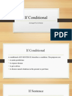 If Conditional: Arranged by Aswarini
