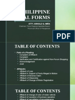 Philippine Legal Forms