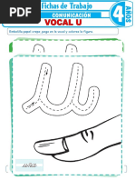 Actividades para la Vocal E en Preescolar | PDF