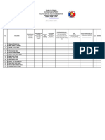 PNP Training Evaluation Form