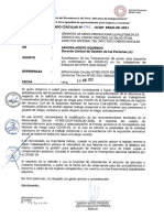 MEMORANDO CIRCULAR N° 095-GCGP-ESSALUD-2021 - ACTUALIZACIÓN DE LOS LINEMIENTOS DE ACCIÓN ANTE SOSPECHA O CONFIRMACIÓN DE COVID 19 EN LOS TRABAJADORES DE ESSALUD