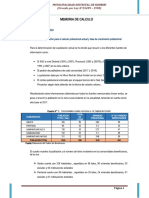 Memoria de Calculo