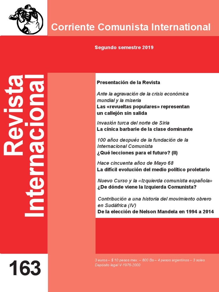 Revista Internacional 163 2 | PDF | Comunismo | Política del ala izquierda