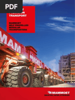 SPMT Description Incl Drawings | PDF | Trailer (Vehicle) | Crane (Machine)