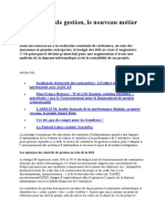 Le Contrôle de Gestion, Le Nouveau Métier Des DSI