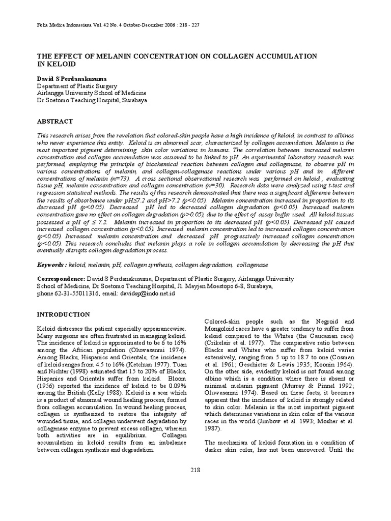 Fullpapers DP | PDF | Epidermis | Collagen